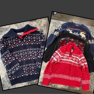 Four piece set American Living Nordic Christmas Season Winter Sweater